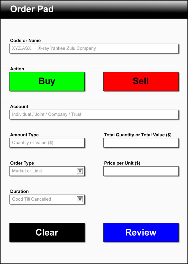 Standard Orders My Blog